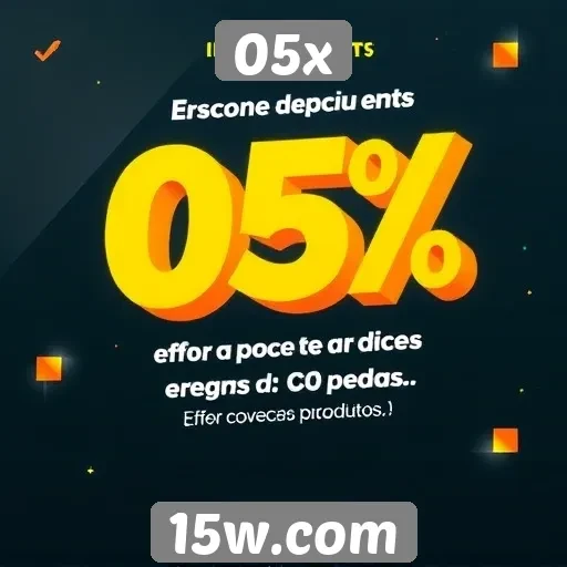 Ofertas e promoções disponíveis no 05x esta semana